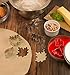 Mrs. Anderson’s Baking Cookie and Fondant Cutters, Mini Leaf Shapes, 7-Piece Set with Storage Tin