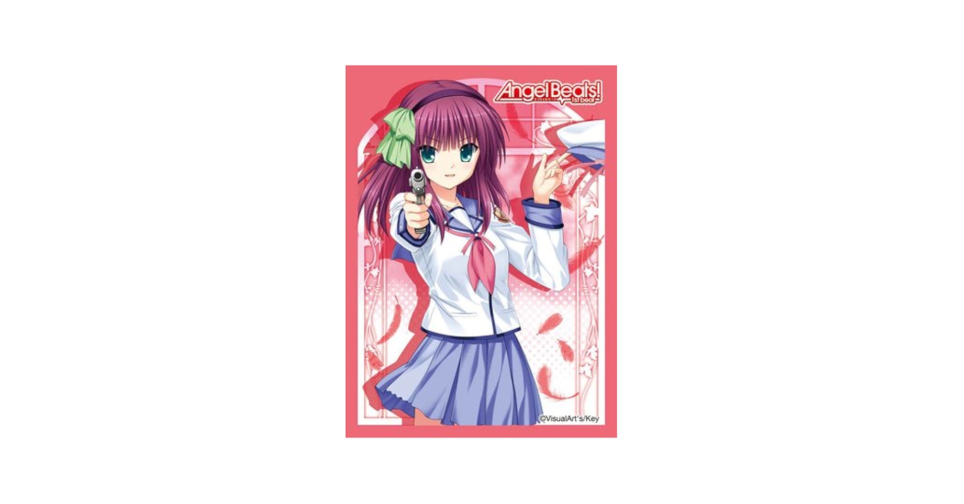 カードスリーブ　Angel Beats! ゆり キャラクタースリーブ Angel Beats！ ゆり パック