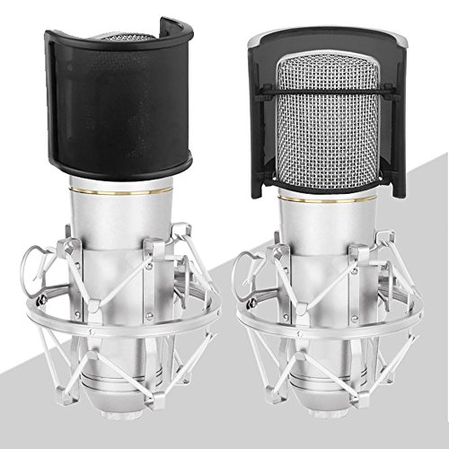 Mikrofon Mic Pop Filter mit Schaumschicht Windschutzscheibe Windschild Windschutz für Studio - Image 6