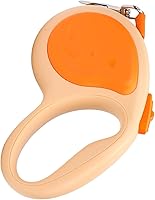 Vista 7 de GLOGLOW Retractable Dog Leash 9.84ft, Retractable Leashes Dog Telescopic Traction Rope with Soft Grip for Stainless Steel Strong Nylon Tape for