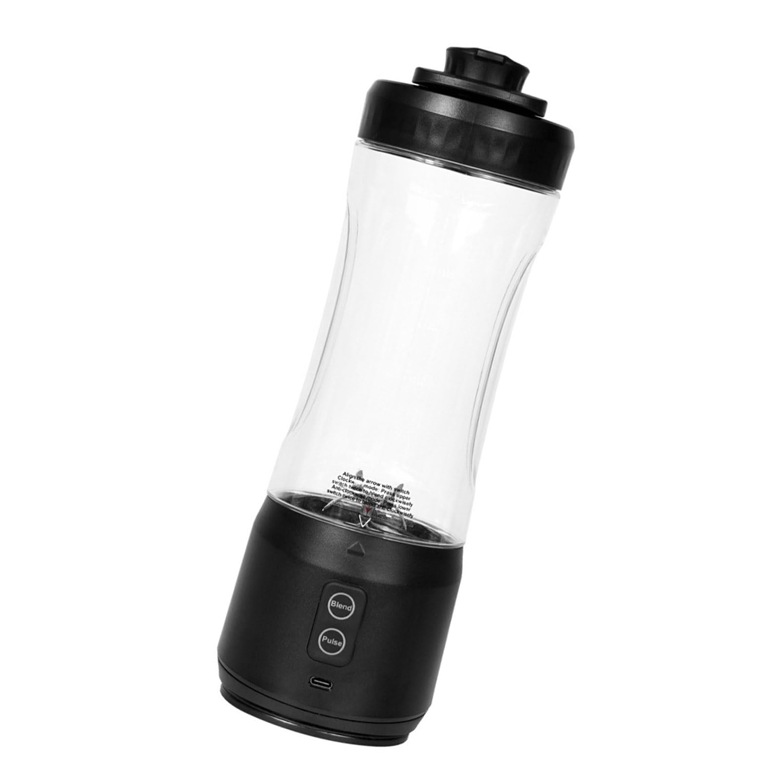 Uqezagpa 600ml Portable Blending Cup Electric Rechargeable Juicer Blending Portable for Shakes Mixing Shakes