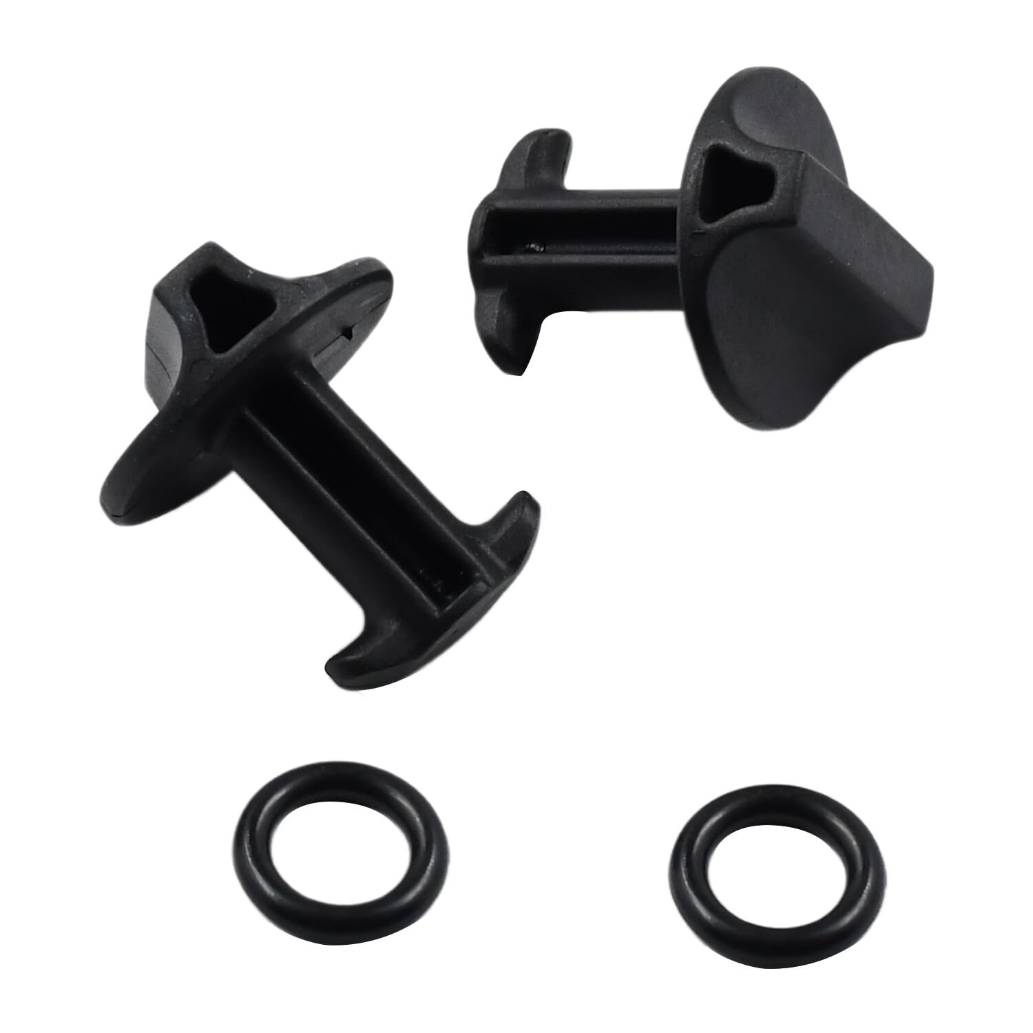 2 Pack 92210-1730 Locks Air Filter Cover with 2 Orings 92055-7025 Compatible With Kawasaki FS541V FS600V FS651V FS691V FS730V FT691V FT730V