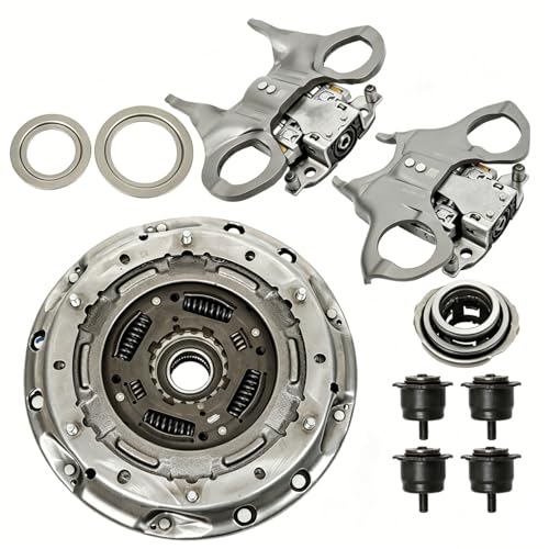 munirater 6DCT250 DPS6 Transmission Clutch Kit with Clutch Fork Kit Replacement for Focus 2012-2019 Replacement for B-MAX 2012-2019