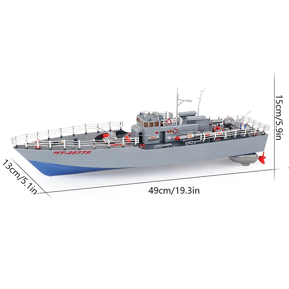 3D-Puzzle Model Battleship Portaerei Giocattolo Sottomarino, Kit di Navi da Guerra Modello in Plastica, Modelli di Navi da Guerra Navali per La Raccolta Simulazione in Scala 1/115 Corazzata