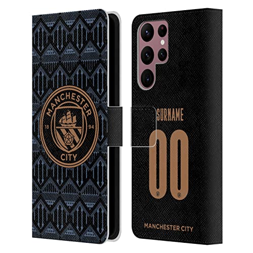 Coque Samsung Galaxy S22 Ultra 5G Man City personnalisée en cuir