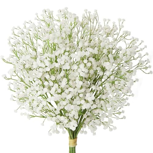 Fleurs de souffle de bébé naturelles et durables de 20 cm - 2