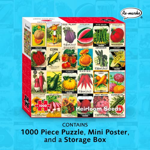 Re-marks - Rompecabezas de 1,000 piezas Heirloom Seeds miniatura 2