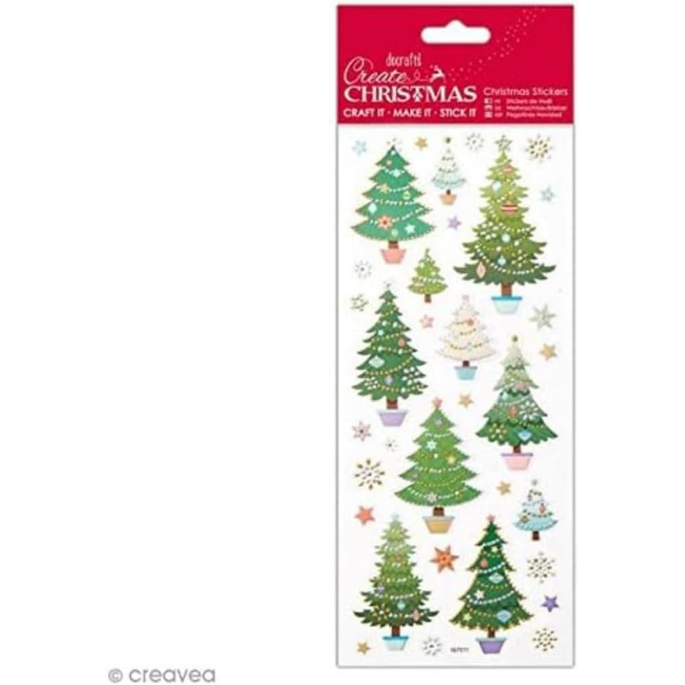 Papermania Scrapbooking Stickers, Multicolore
