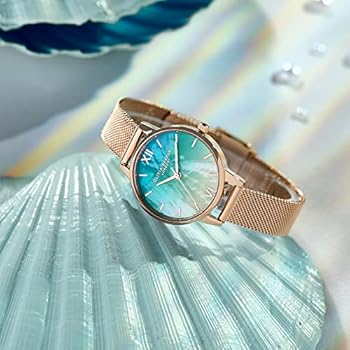 OLIVIA BURTON 新品未使用品 Illustrated Animals Rainbow Bee, Rose Gold Mesh | Olivia