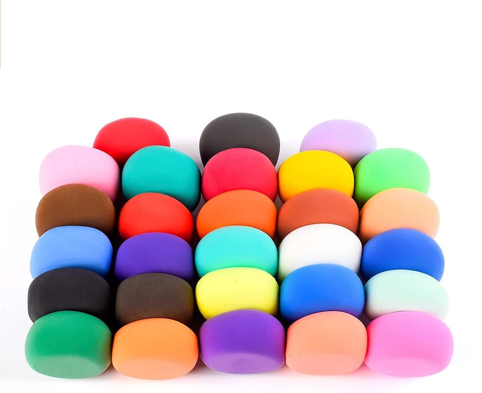 Eclet (Pack of 12) Air Dry Clay, Colorful Children Soft Clay, Creative Art Crafts, Gifts for Kids-Multi Color. Non-Toxic Modeling Magic Fluffy Foam Bouncing Clay Putty Kit for Kids with Tools .151 (B0CJ7FKSBF) Amazon Price History, Amazon Price Tracker