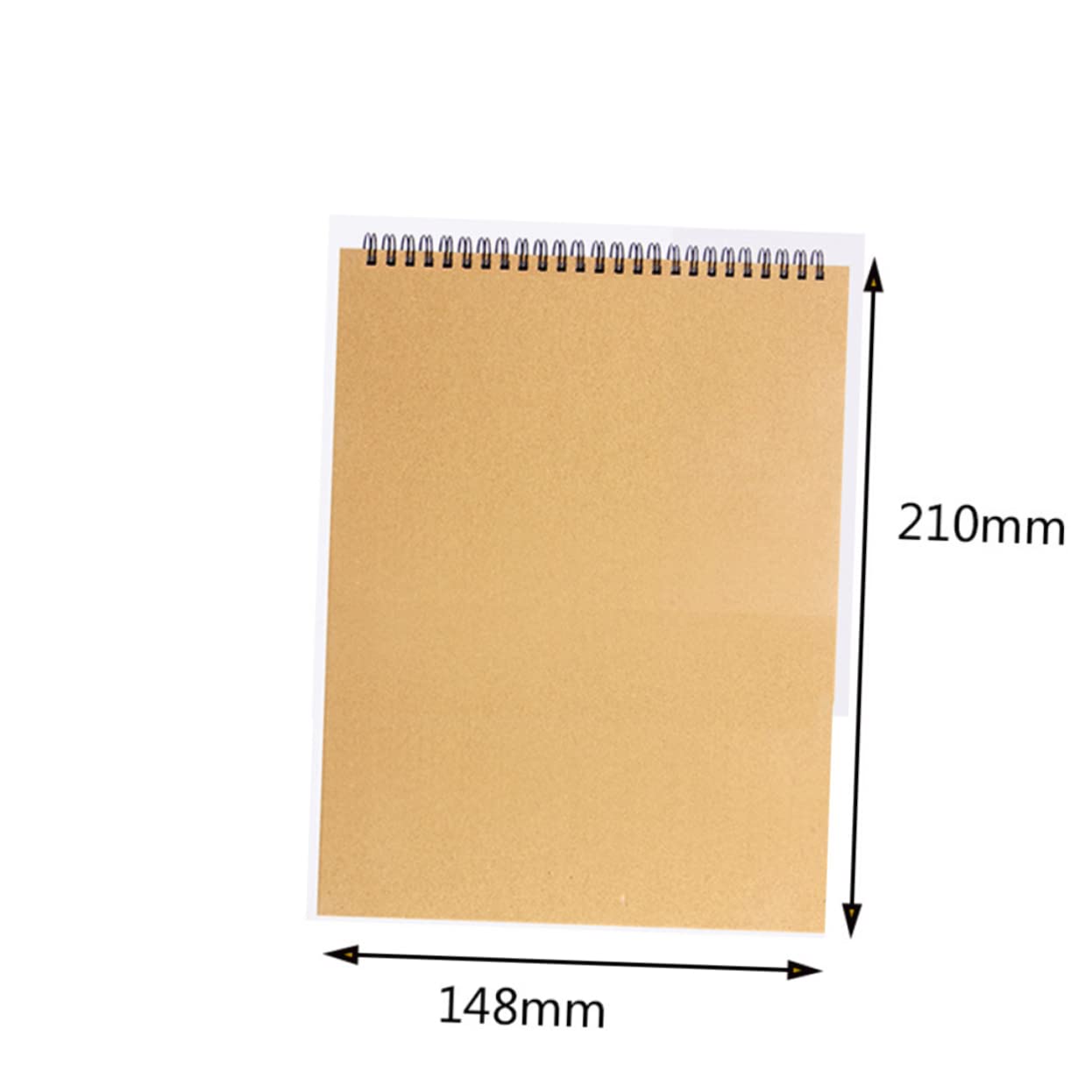 Croquis Portable A5 en Papier, Lot de 4 pour Artistes et Garçon et Filles