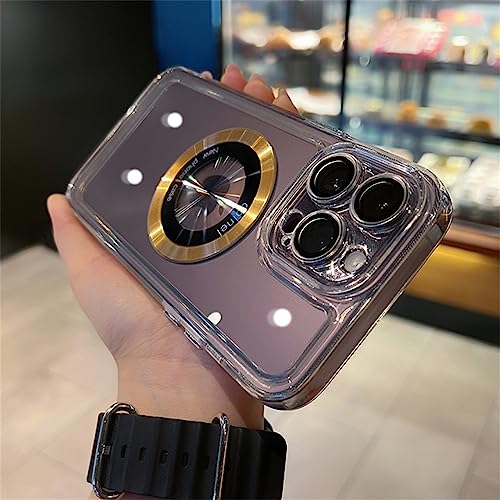 Coque iPhone 11 silicone transparent avec étui de chargement magnétique antichoc Enilsa