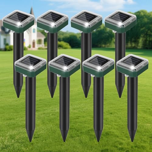 ALOUYH 8 Pack Solar Repeller