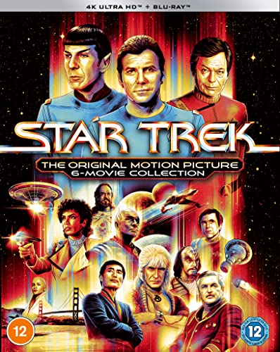 Sci-Fi Star Trek: The Original Motion Picture Collection (1-6) 4K UHD [Blu-ray] [Region A & B & C]