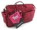 Periea Handbag Organiser, 13 Compartments - Keriea (Red)