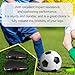 Mini Soccer Shin Guards, 3.94x2.36 Inch Cross Football Shin Pads Anti-Slip Miniature Shin Guards Small Protective Shin Guards for Teenagers Children Adults Boys Girls