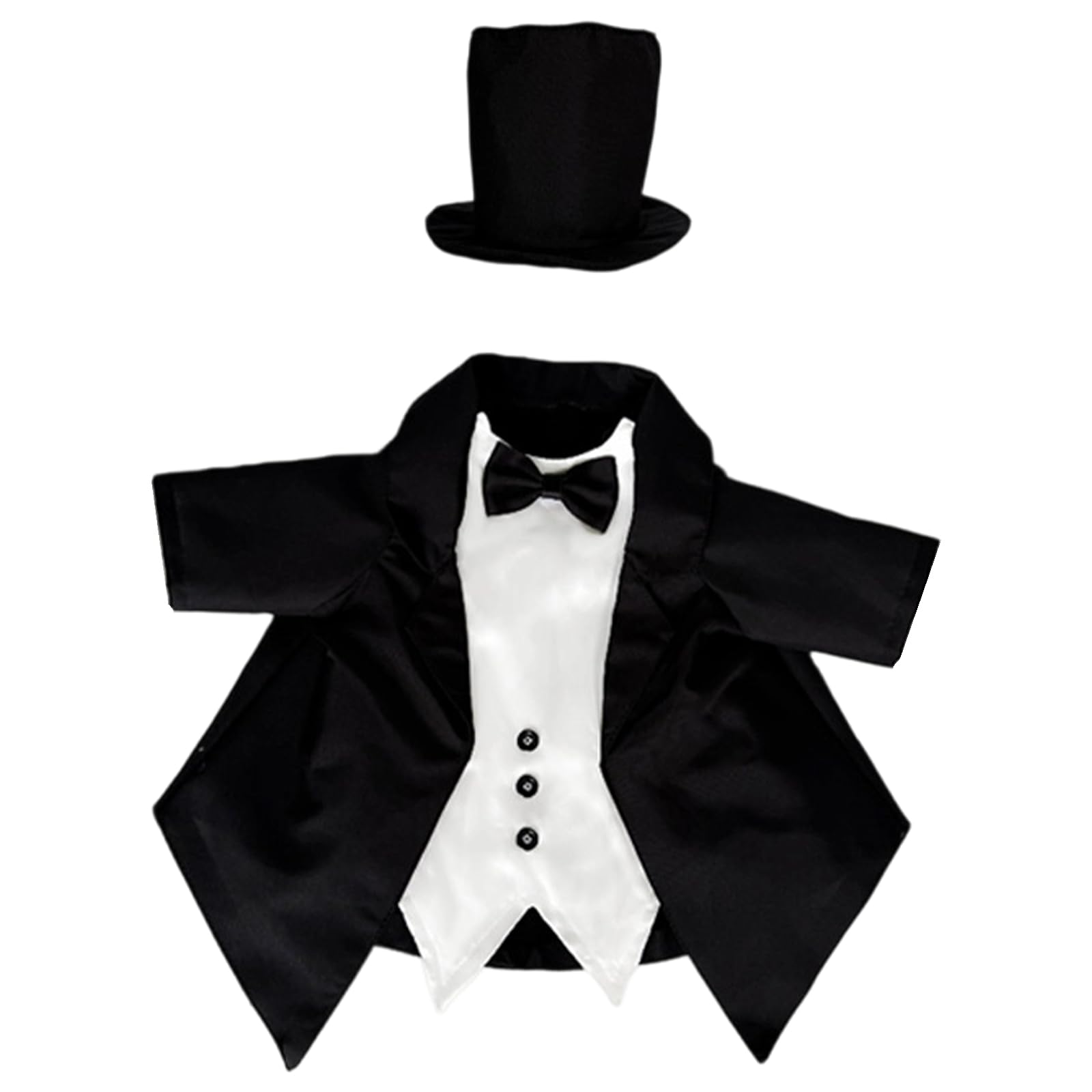TFAOYS Holiday-Themed Waterfowl Costume Set for Yard Decor, Weatherproof Polyester, Fits 23" Outdoor Statues Porch Waterfowl Costume