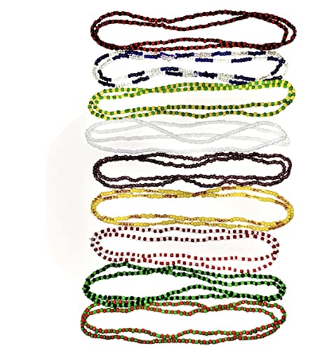 9 Collares de Santeria ~Includes Oya, Ogun, Oshun, Yemaya, Obatala, Elegua, Orula, Shango and Orunmila3