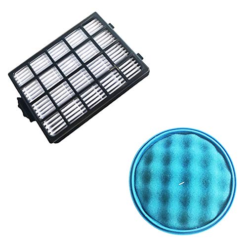 FMN-HT 1PC H13 Dust HEPA-Filter & 1PC Sponge Filter für Samsung SC21F50 SC15F50 SC18F50 SC50VA VC-F700G VU7000 Staubsaugerteile Cover