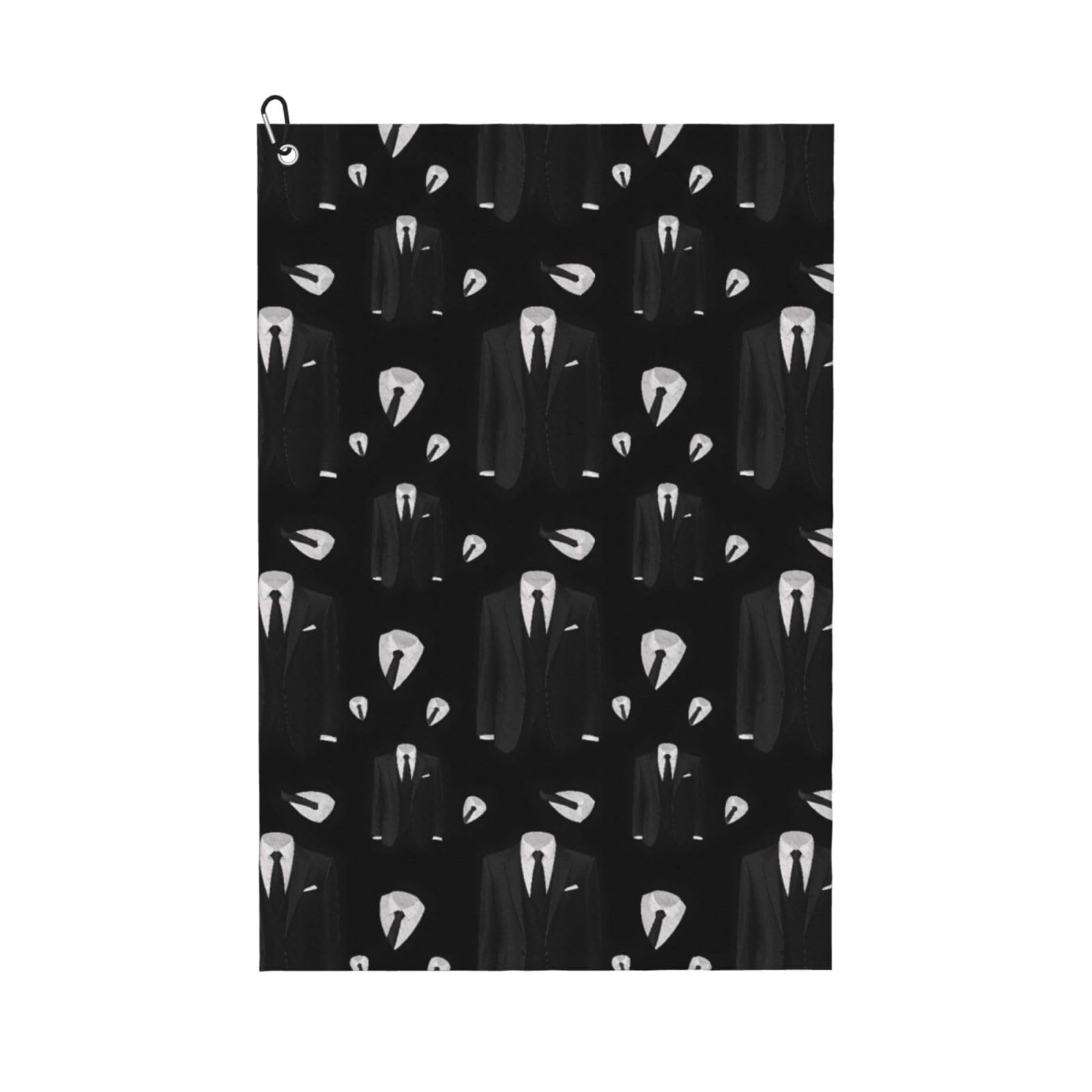 BSDFGSDD Black Tie Tuxedo Golf Towel 24 x 16 inches