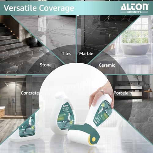 Image of ALTON Slip-Free Gel Refill | Invisible Effect, Anti-Slip Gel for Bathroom, Kitchen, Floors | Safe for Floors-No Damage | Works on Tiles, Stone, Marble, Ceramic, Porcelain | Lasts 3-5 Years (1kg)