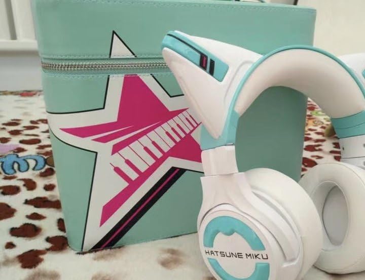 Bluetooth Headset Hatsune Miku X Yowu Cat Ear Headphones Yowu