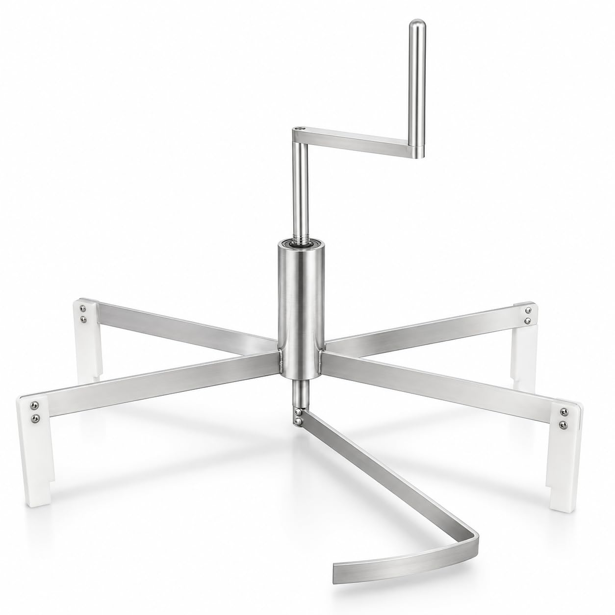 ERZODA Espalhador Rotativo de Massa para Crepe em Aço Inoxidável, 400 mm, Acessório para