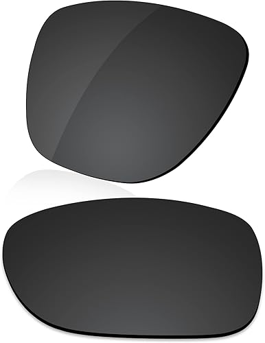 Miniatura 2 de Reemplazo de lente polarizada para gafas de sol Oakley Crossrange XL OO9360 - Más opciones Negro oscuro+plata gris