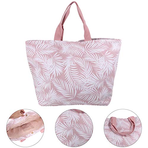 VALICLUD 1 bolsa de praia diária universal prática para festas ao ar livre, rosa, 58X38X20CM