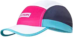 Boné para Corrida Hupi Run Azul/rosa, Cor: Azul/rosa, Tamanho: Unico