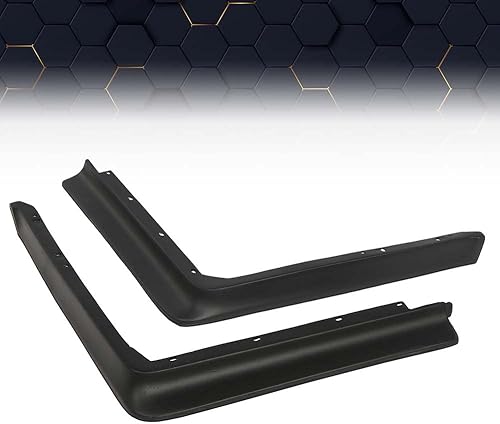 Miniatura 3 de PIT66 Llenadores de parachoques, compatibles con Cadillac Deville, Fleetwood, Brougham Model Cars 1980-1992, color negro, Negro -