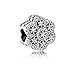 Produktbild Stonebeads Eisblume Charm - Damen-Charm 925 Sterling Silber kompatibel mit Pandora Charms-Armband