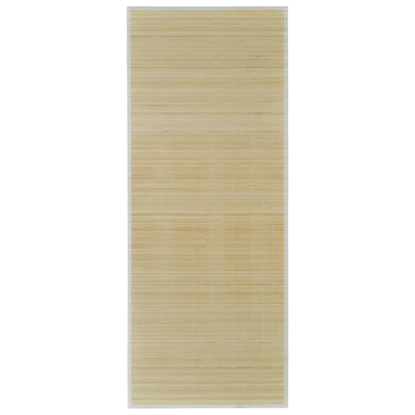 Brokky Tapis en Bambou 160x230 cm Naturel,Grand Tapis Salle De Bain,Tapis De Bain Epais