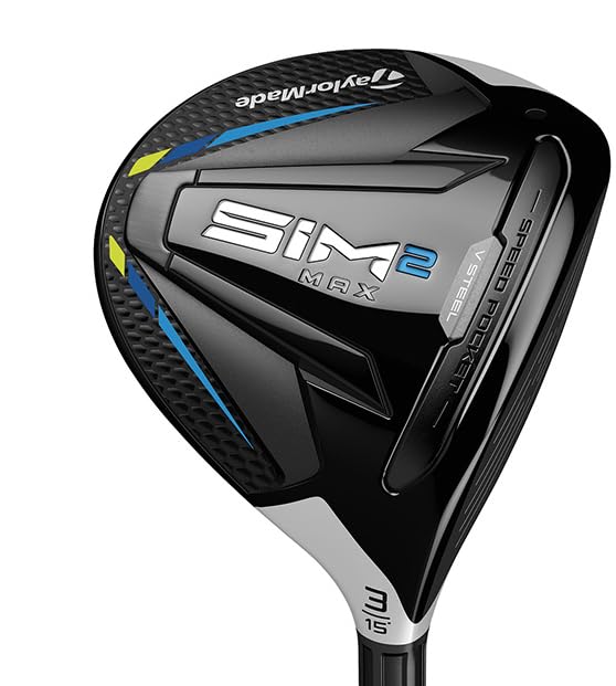 Taylormade SIM2 Max Holz 5, Damen, Schwarz, Lady