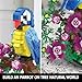 TG BLOCKS Micro Brick Flower Parrot Toy Building Sets, Home Decor and Office Art Creative Gift, DIY Plant Model for Adults, for Teens Ages 8+ Kids