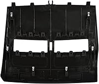 Vista 6 de Marco de ventilación central superior frontal para salpicadero, bisel central, marco de ventilación para salpicadero, color negro, 68414-ED50C