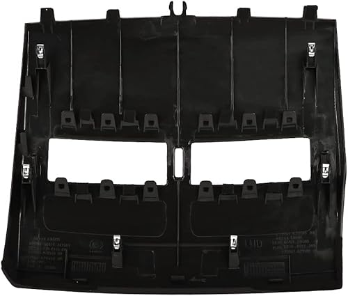 Miniatura 6 de Marco de ventilación central superior frontal para salpicadero, bisel central, marco de ventilación para salpicadero, color negro, 68414-ED50C