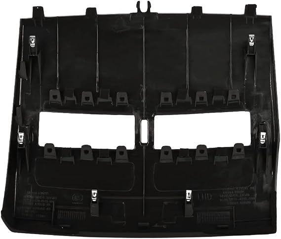 Front Upper Top Center Dash Vent Trim Bezel Center Dash Vent Trim Frame Black 68414-ED50C 68414ED50C Compatible with Nissan Versa 2007-2012 left-hand drive only