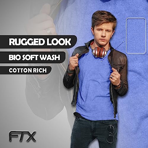 Image of FTX Men's Solid Regular Fit T-Shirt