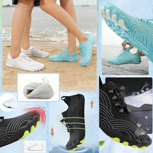 Grounding Shoes with Copper, Grounded Footwear Barefoot Shoes for Women Men, Non-Slip Lightweight Comfortable Soft Wide Toe Beach Walking2