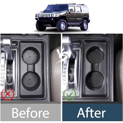 Adhesivo para portavasos central compatible Hummer H2 2003-2007 miniatura 2