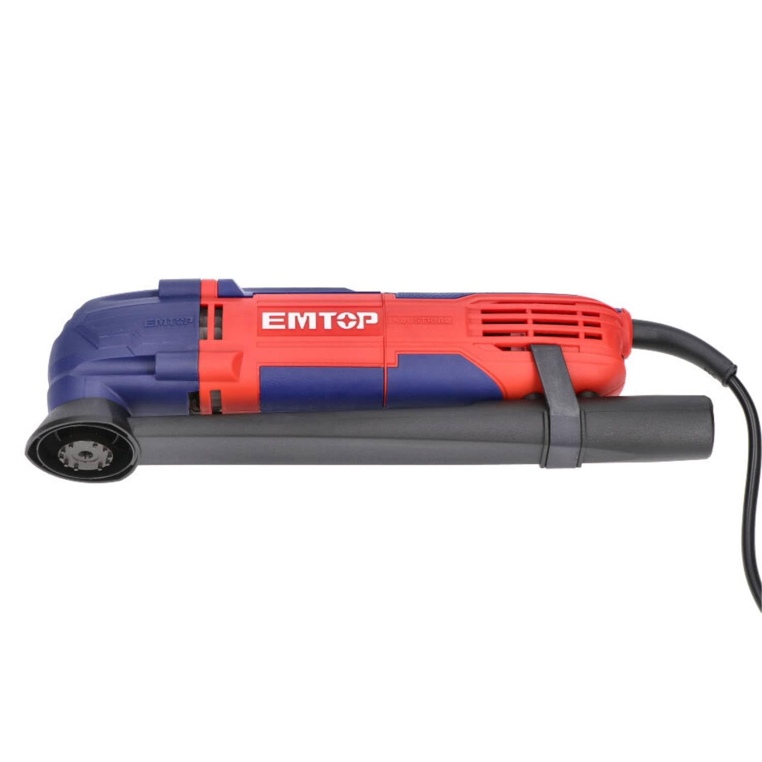EMTOP - Multiherramienta Oscilante Eléctrica | 300 W | 220-240 V | 10000-20000 RPM | Incluye 6 Accesorios | Para Cortar, Lijar y Raspar Madera, Metal y Plástico | Diseño Robusto