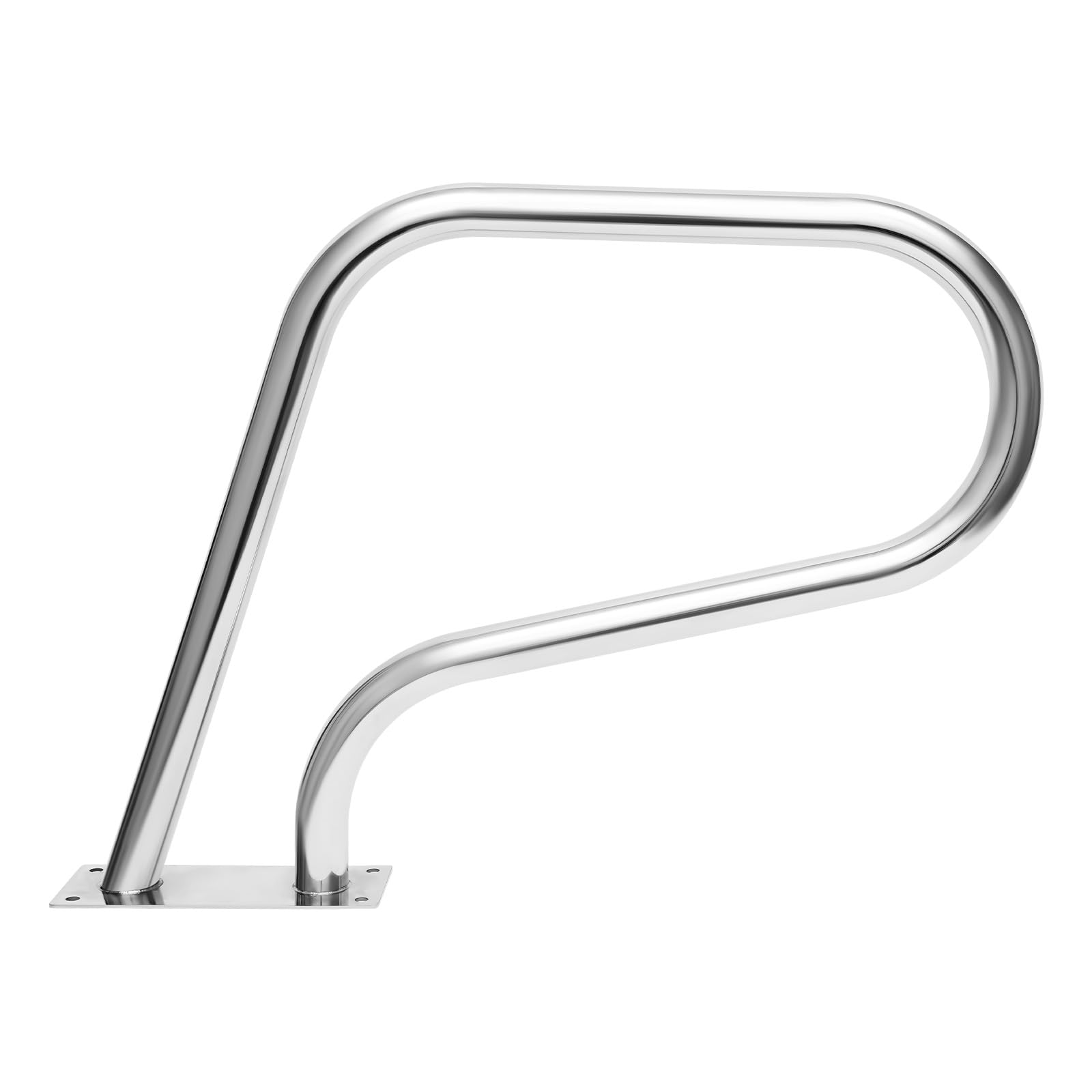 Barre d'appui de piscine en acier inoxydable - Avec couvercle de poignée - 81 x 58 cm - Portable - Charge maximale : 120 kg - Pour piscines, spas, parcs aquatiques, etc.