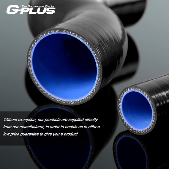 G-PLUS Silicone Radiator Heater Hose Compatible With 1986-1995 Suzuki Samurai Blue