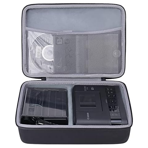 co2CREA Hard Travel Protective Case for Canon SELPHY CP1300 / CP1500 / CP1200 Compact Portable Photo Printer, Case Only Cover