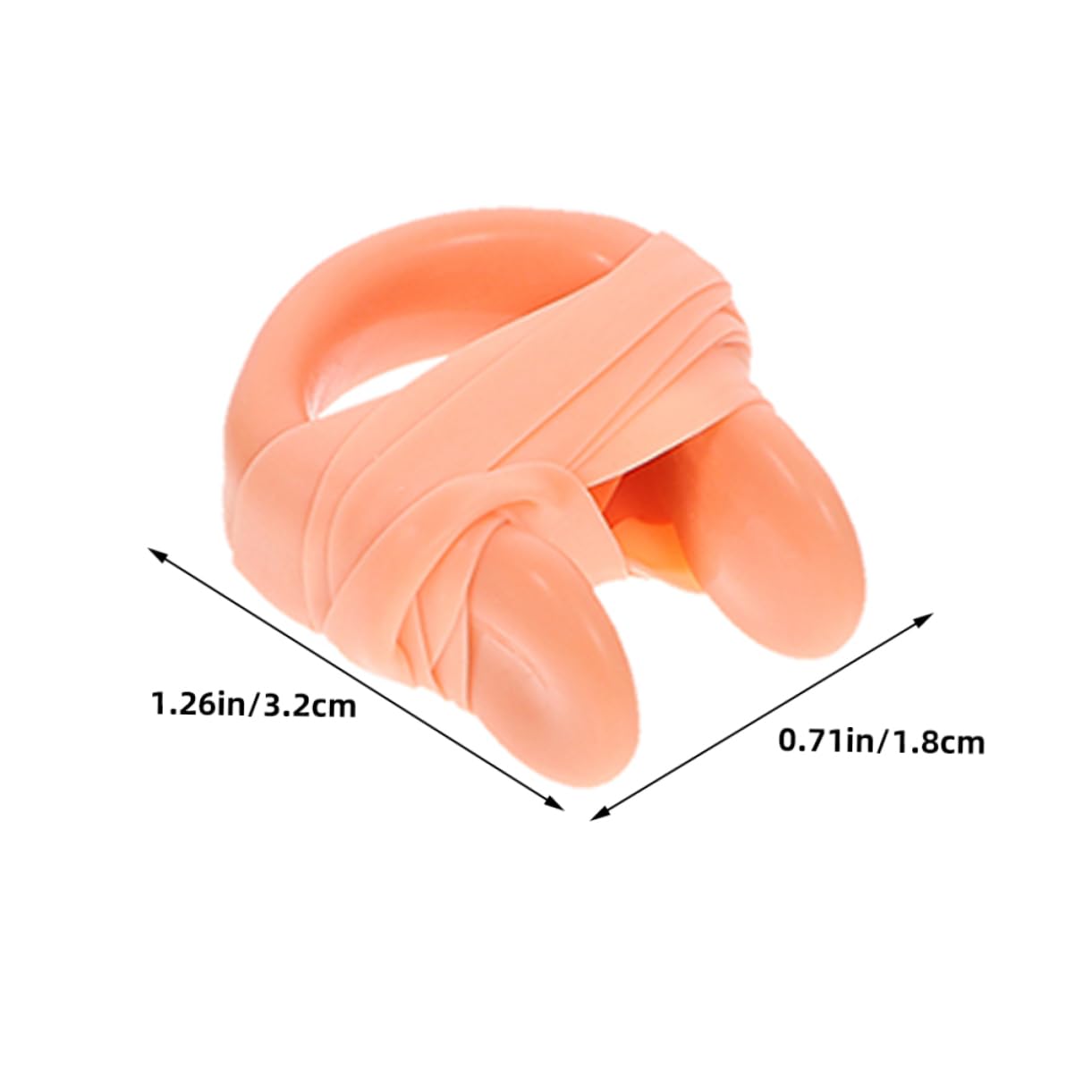 ifundom Swimming Nose Clip Boys and Girls 8pcs Strap Emulsion Nose Plugs for Training and Competition