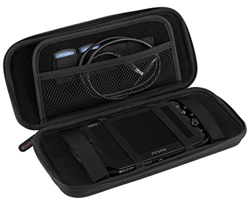 mumbi Funda Universal para Nintendo Switch, Color Negro