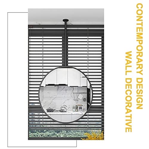 Miroir de salle de bain noir antidéformation pour maximiser la luminosité - 6