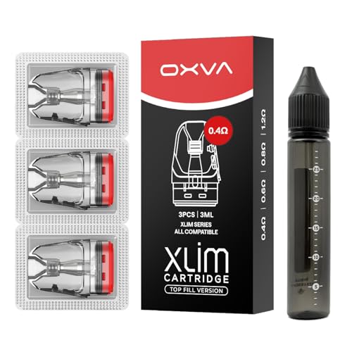 OXVA XLIM p PODJ[gbWi3jbΉ@FXlim Pro/Pro 2 / SQ Pro/SQ Pro 2 / GO/GO 2 / ClassicbjR[{g1{t (0.4/3ml)