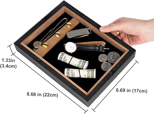Miniatura 4 de Marco de fotos seguro para desviación, mini caja fuerte con compartimento secreto oculto para almacenar tu dinero, efectivo, joyas o hierbas,
